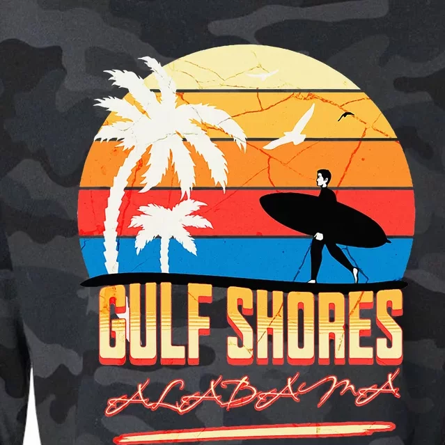 Gulf Shores Alabama Cropped Pullover Crew