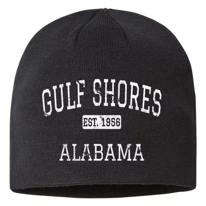 Gulf Shores Alabama Al Vintage 8 1/2in Sustainable Knit Beanie