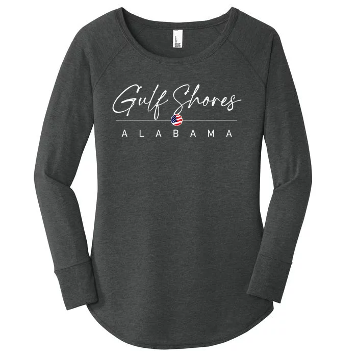 Gulf Shores Alabama Women's Perfect Tri Tunic Long Sleeve Shirt