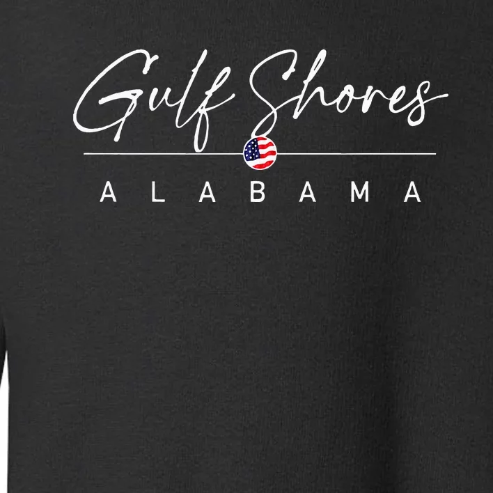 Gulf Shores Alabama Toddler Sweatshirt