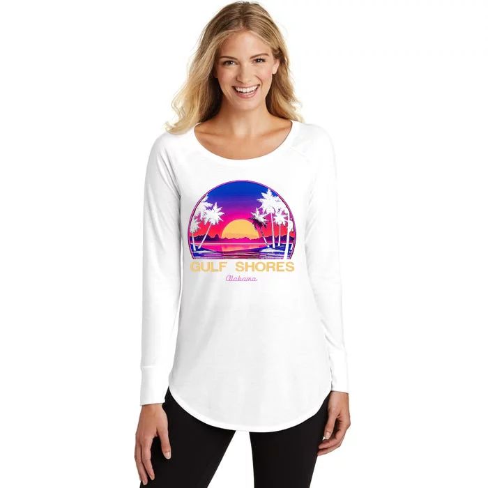 Gulf Shores Alabama Women's Perfect Tri Tunic Long Sleeve Shirt