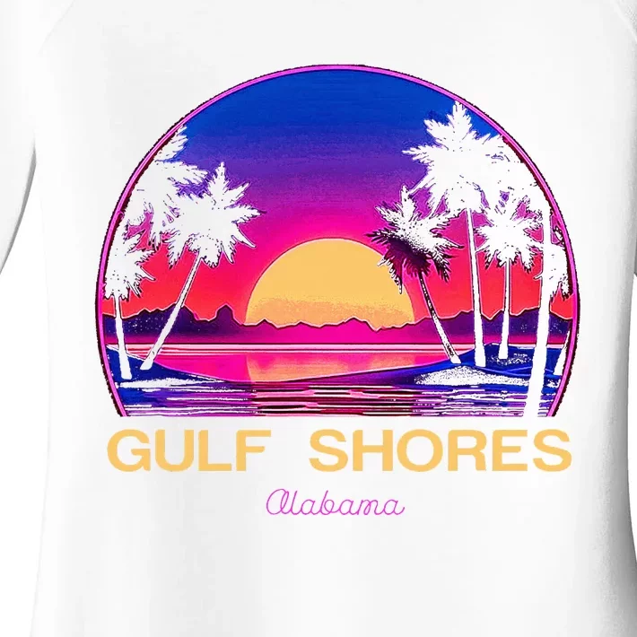 Gulf Shores Alabama Women's Perfect Tri Tunic Long Sleeve Shirt