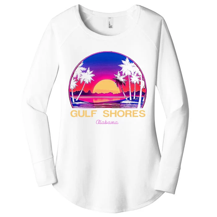 Gulf Shores Alabama Women's Perfect Tri Tunic Long Sleeve Shirt