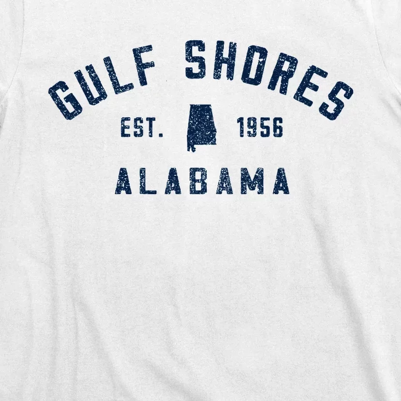 Gulf Shores Alabama Retro Throwback S Wos Souvenir T-Shirt