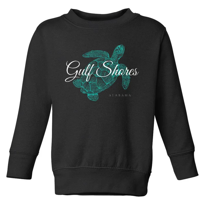 Gulf Shores Alabama Sweat Toddler Sweatshirt