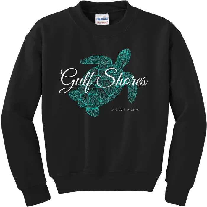 Gulf Shores Alabama Sweat Kids Sweatshirt