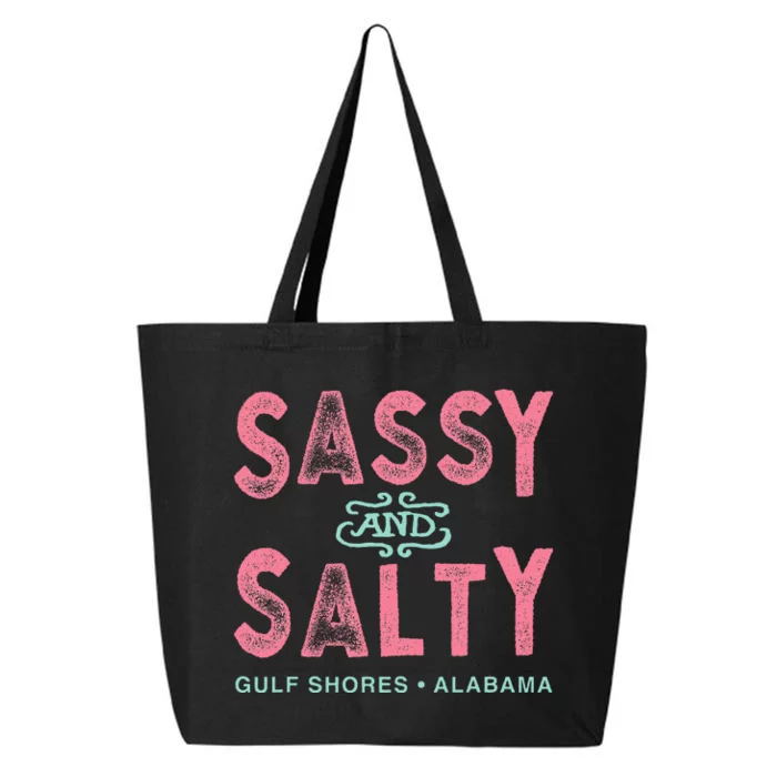 Gulf Shores Alabama Sassy And Salty 25L Jumbo Tote