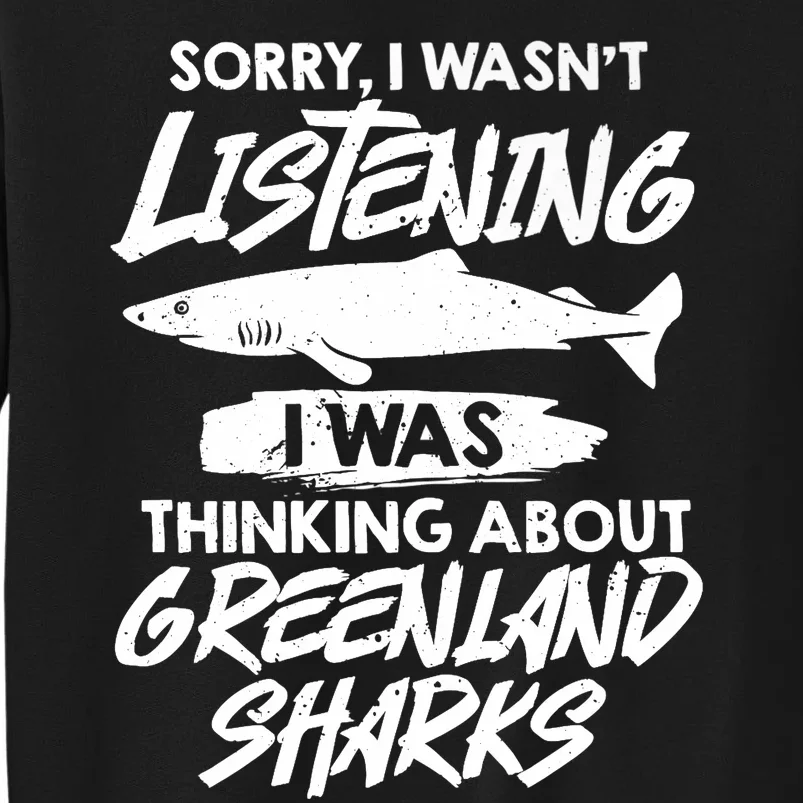 Greenland Shark Animal Tooth Funny Ocean Premium Tall Sweatshirt