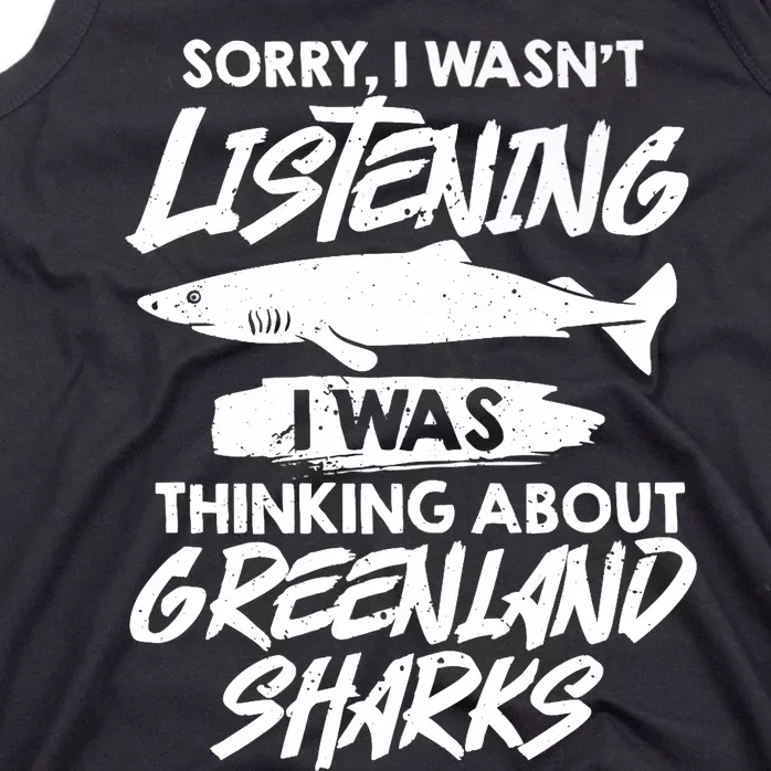 Greenland Shark Animal Tooth Funny Ocean Premium Tank Top