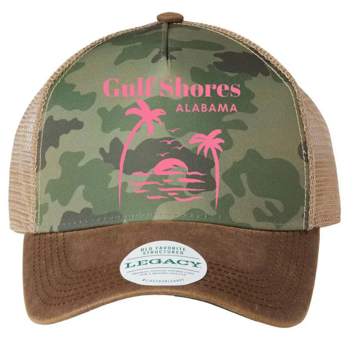 Gulf Shores Alabama Vacation Legacy Tie Dye Trucker Hat