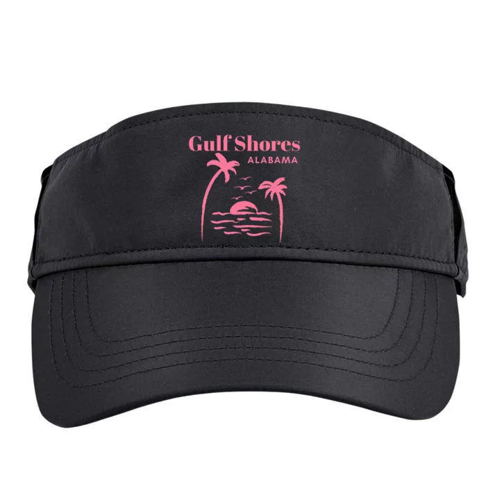 Gulf Shores Alabama Vacation Adult Drive Performance Visor