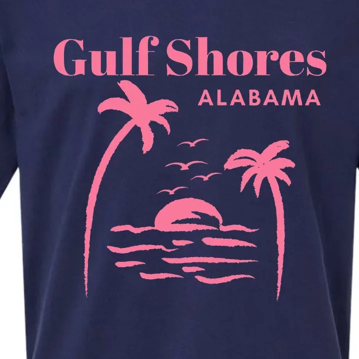 Gulf Shores Alabama Vacation Sueded Cloud Jersey T-Shirt