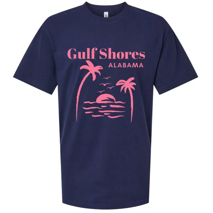 Gulf Shores Alabama Vacation Sueded Cloud Jersey T-Shirt