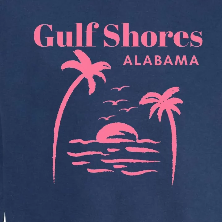 Gulf Shores Alabama Vacation Garment-Dyed Sweatshirt