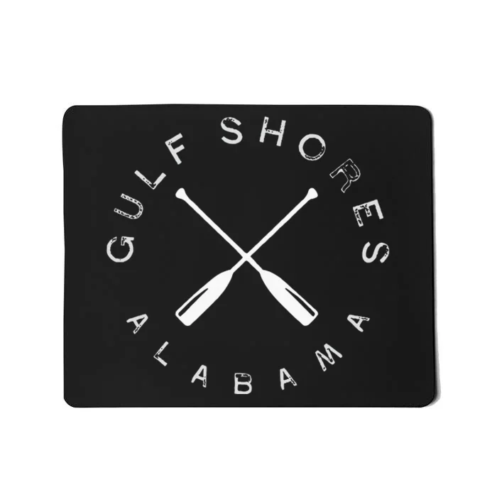 Gulf Shores Alabama Vintage Retro Mousepad