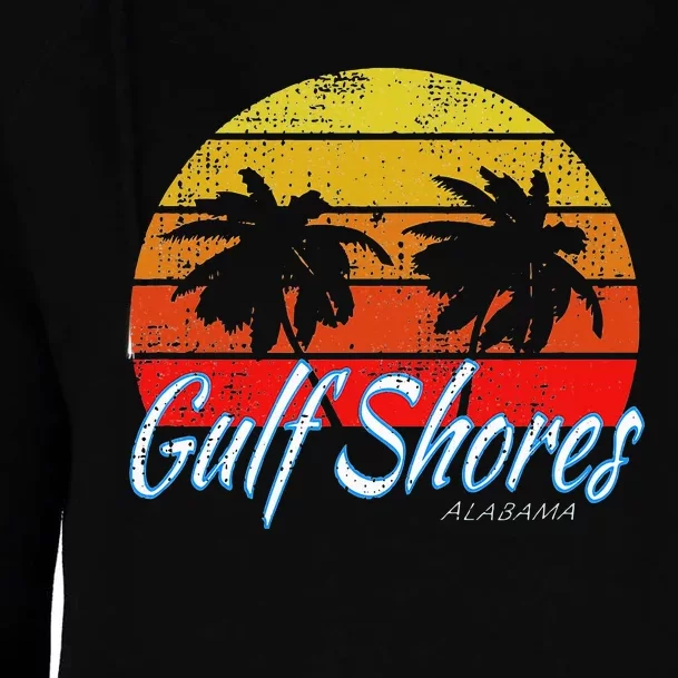 Gulf Shores Alabama Usa Gulf Of Mexico Womens Funnel Neck Pullover Hood