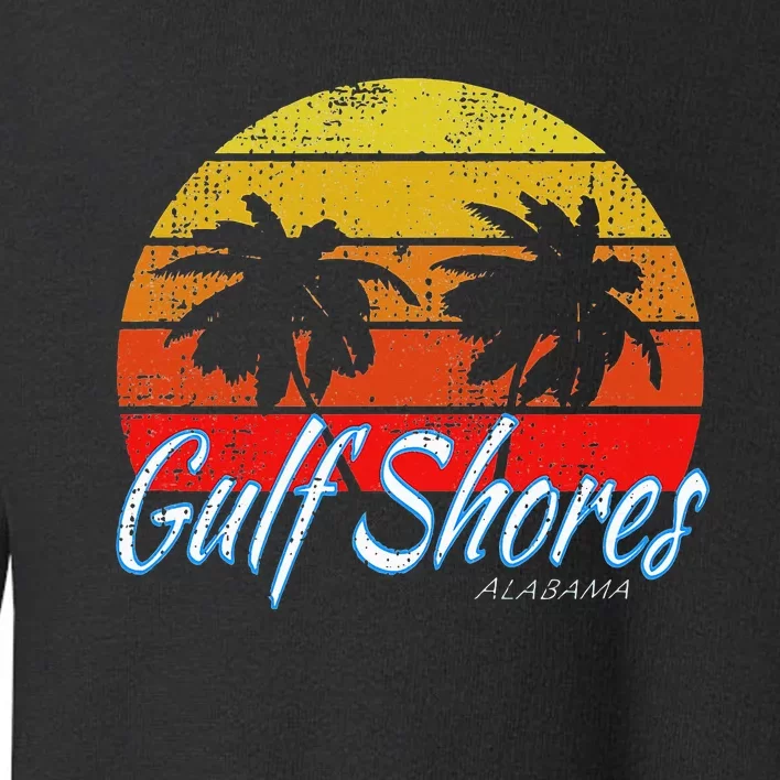 Gulf Shores Alabama Usa Gulf Of Mexico Toddler Sweatshirt