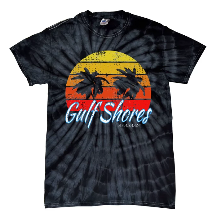 Gulf Shores Alabama Usa Gulf Of Mexico Tie-Dye T-Shirt