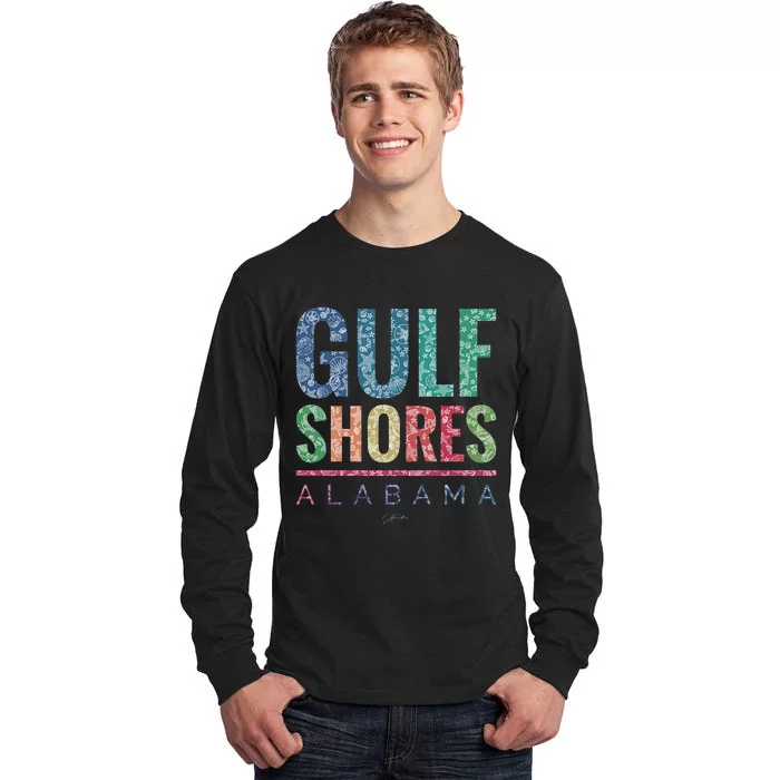 Gulf Shores Alabama Tall Long Sleeve T-Shirt