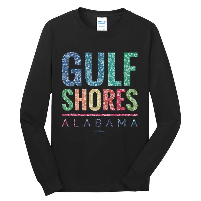 Gulf Shores Alabama Tall Long Sleeve T-Shirt