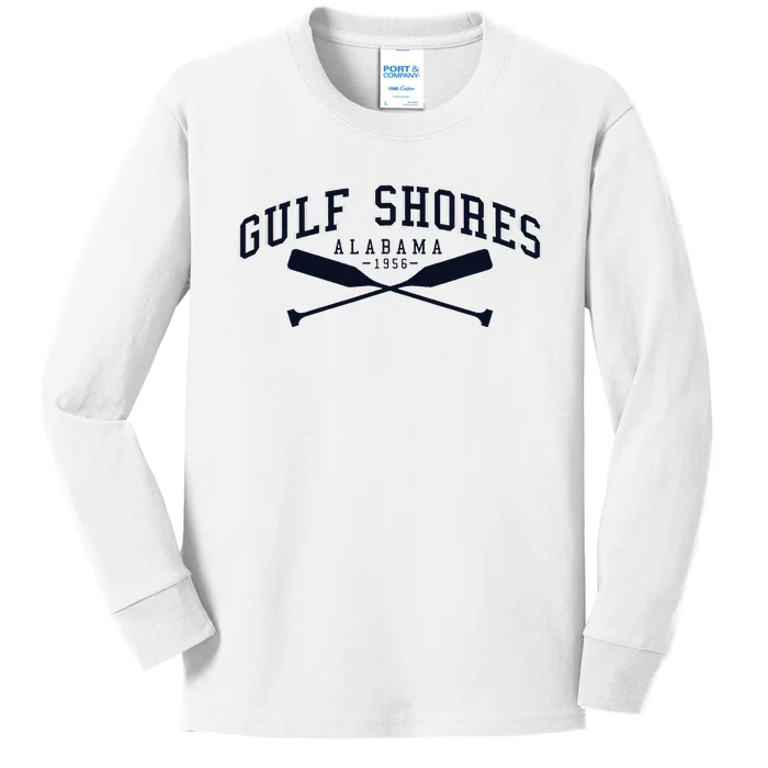 Gulf Shores Alabama Kids Long Sleeve Shirt