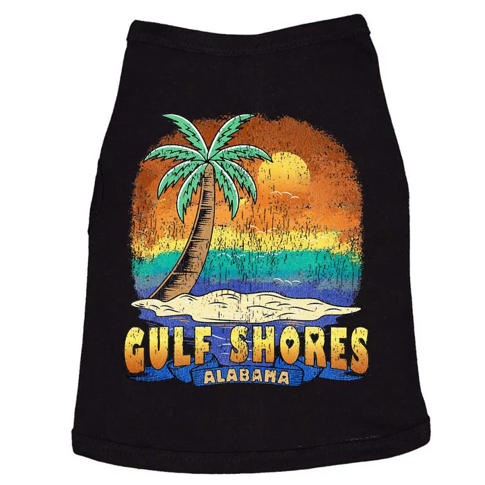 Gulf Shores Alabama Vintage Distressed Souvenir Doggie Tank