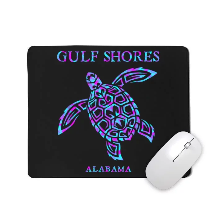 Gulf Shores Alabama Sea Turtle Boy Girl Mousepad