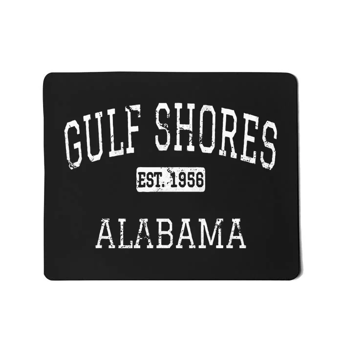 Gulf Shores Alabama Al Vintage Mousepad