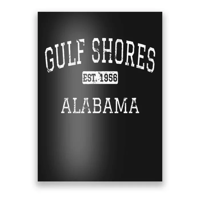 Gulf Shores Alabama Al Vintage Poster