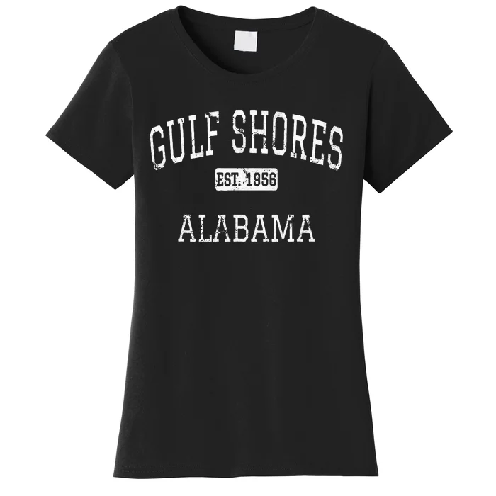 Gulf Shores Alabama Al Vintage Women's T-Shirt