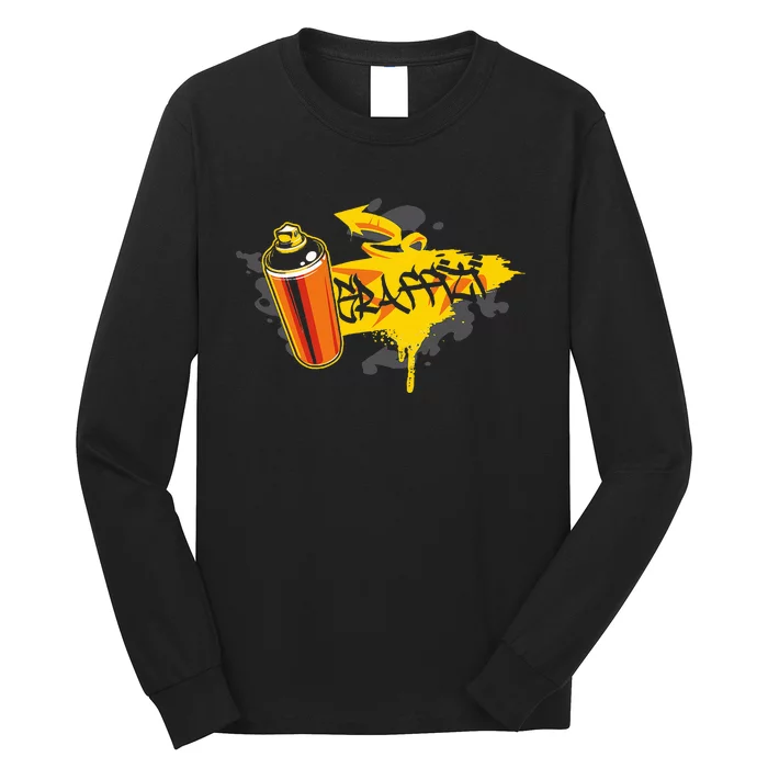 Graffiti Street Art Graffiti Spray Graffiti Artist Long Sleeve Shirt