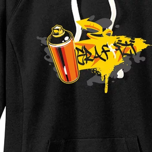 Graffiti Street Art Graffiti Spray Graffiti Artist Women's Fleece Hoodie