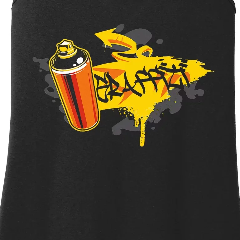 Graffiti Street Art Graffiti Spray Graffiti Artist Ladies Essential Tank