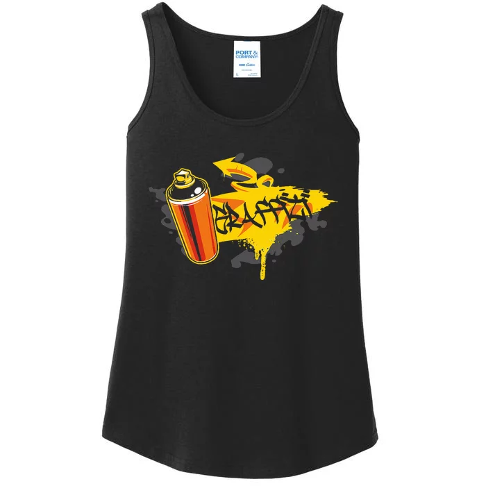 Graffiti Street Art Graffiti Spray Graffiti Artist Ladies Essential Tank