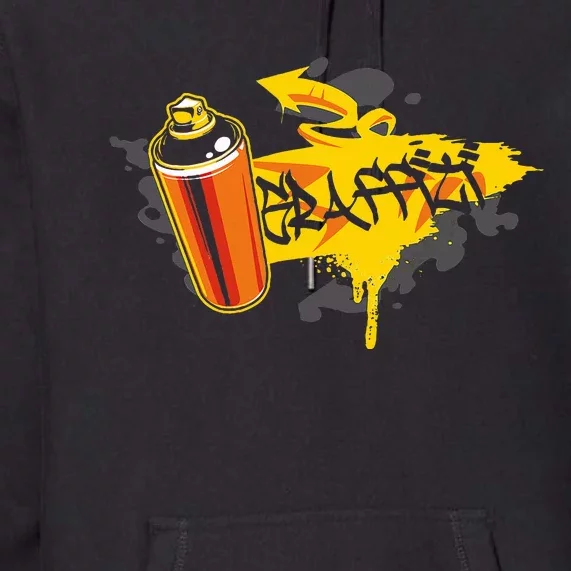 Graffiti Street Art Graffiti Spray Graffiti Artist Premium Hoodie