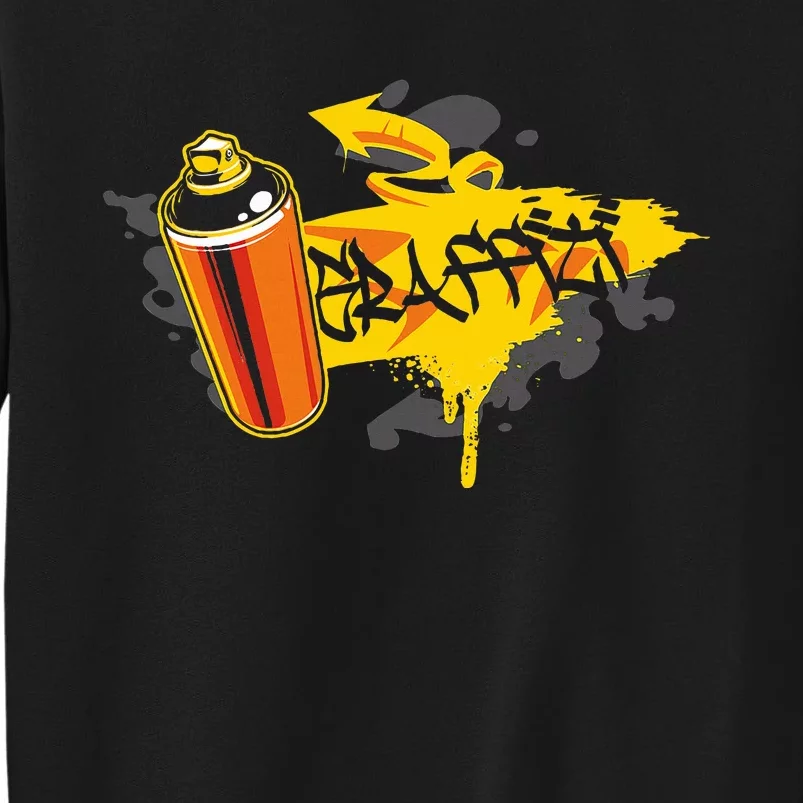 Graffiti Street Art Graffiti Spray Graffiti Artist Tall Sweatshirt