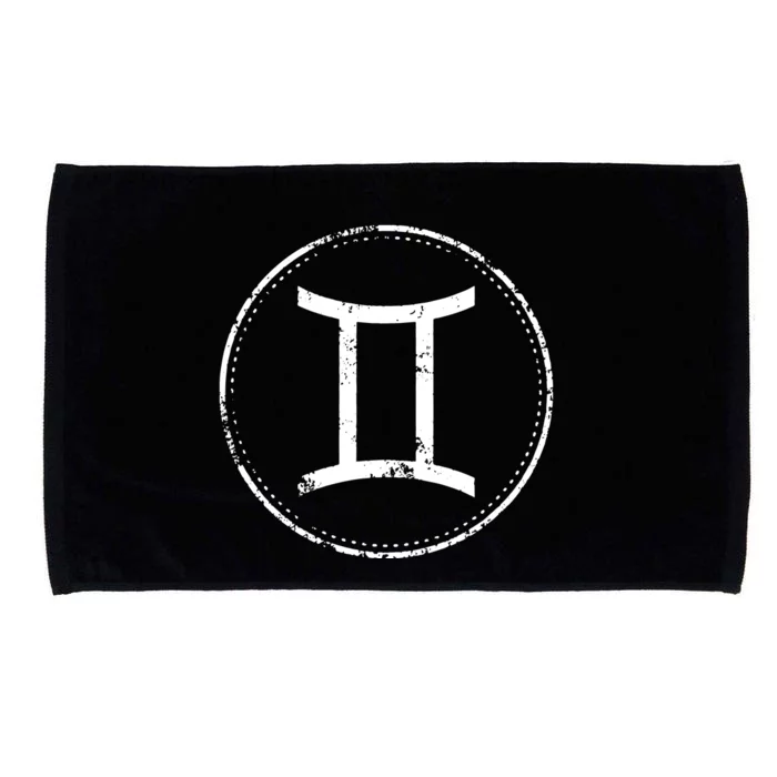 Gemini Sign Astrology Zodiac Microfiber Hand Towel