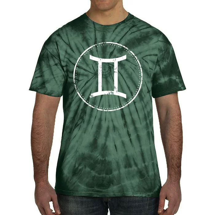 Gemini Sign Astrology Zodiac Tie-Dye T-Shirt