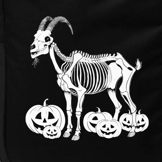 Goat Skeleton Birthday Halloweens Wo Impact Tech Backpack