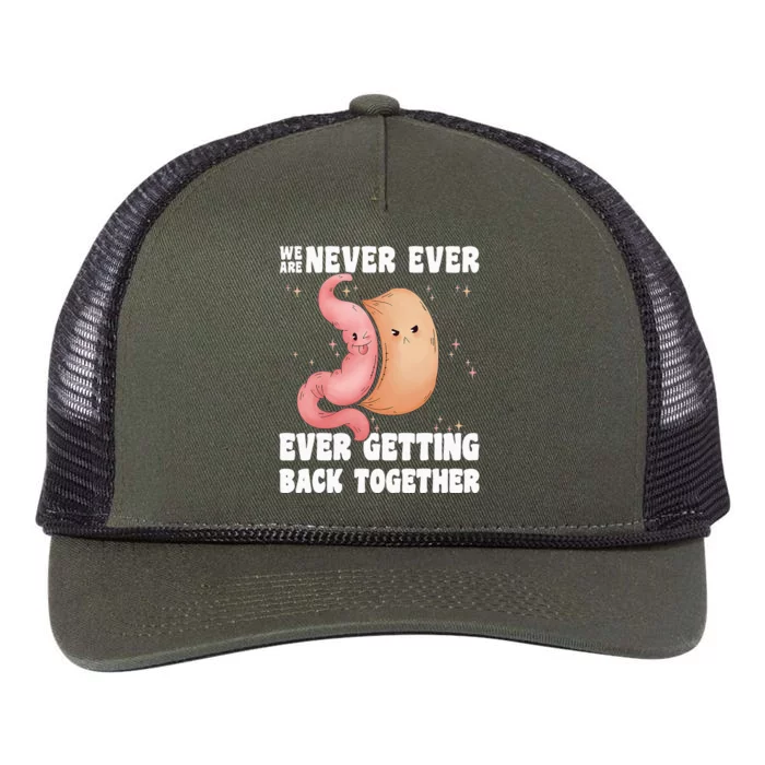 Gastric Sleeve Bariatric Gastric Surgery Weight Loss Retro Rope Trucker Hat Cap