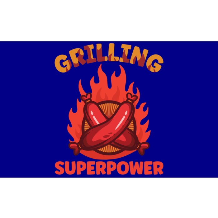 Grilling Superpower Barbecue Meaningful Gift Bumper Sticker