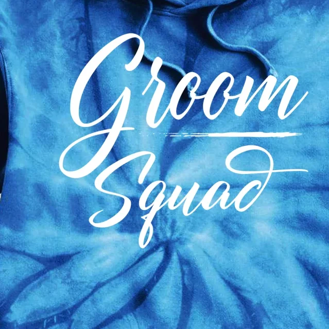 Groom Squad Bachelor Party Groom Wedding Gift Tie Dye Hoodie