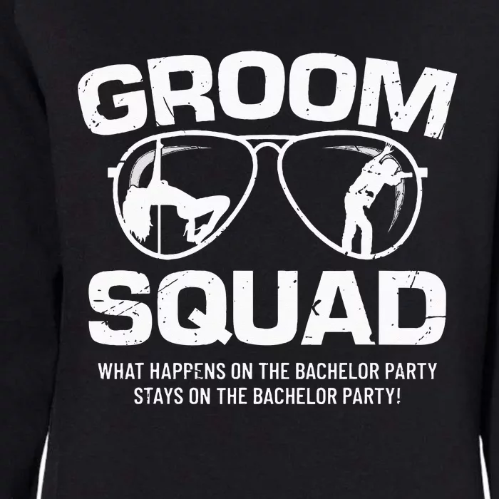 Groom Squad Bucks Groom Groomsmen Bachelor Party Womens California Wash Sweatshirt