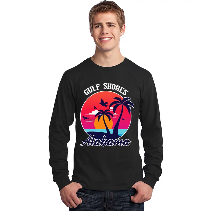 Gulf Shores Beach Alabama Family Vacation Souvenir Gift Long Sleeve Shirt