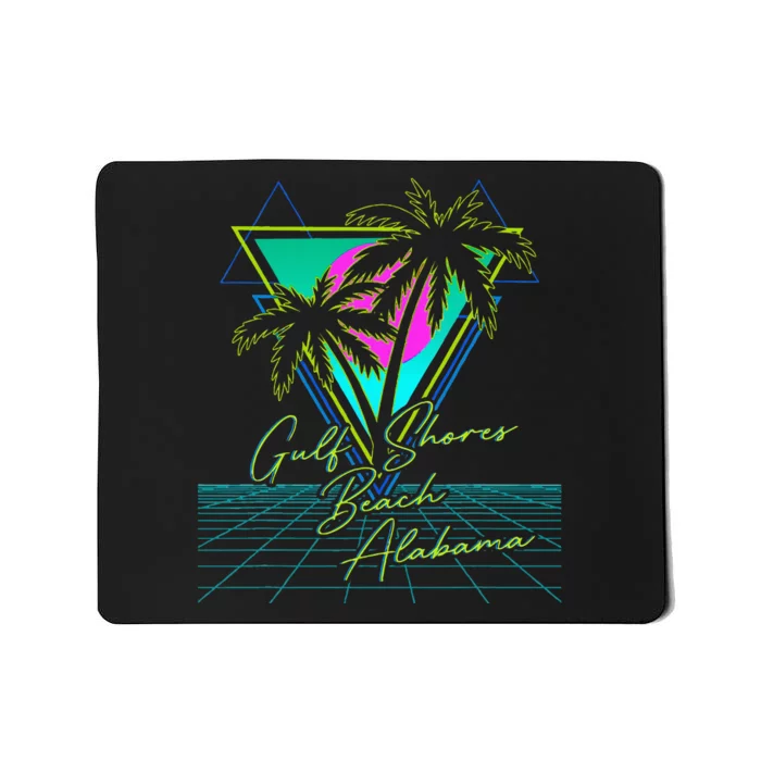 Gulf Shores Beach Alabama Spring Break Vacation Souvenir Mousepad