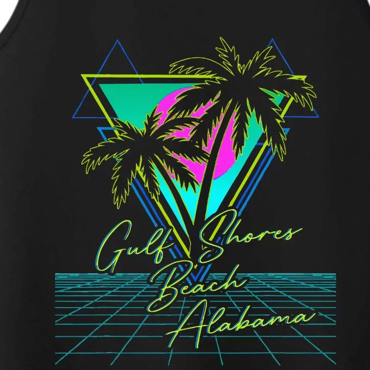 Gulf Shores Beach Alabama Spring Break Vacation Souvenir Performance Tank