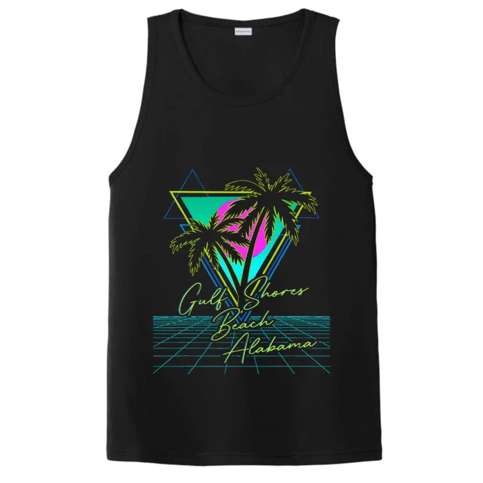 Gulf Shores Beach Alabama Spring Break Vacation Souvenir Performance Tank