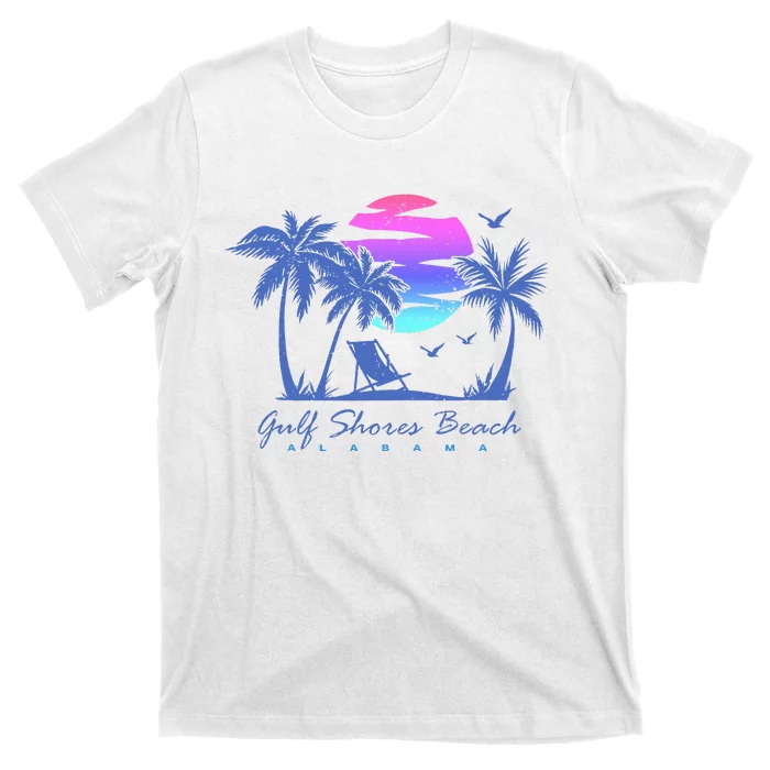 Gulf Shores Beach Alabama Spring Break Vacation Trip Vintage T-Shirt