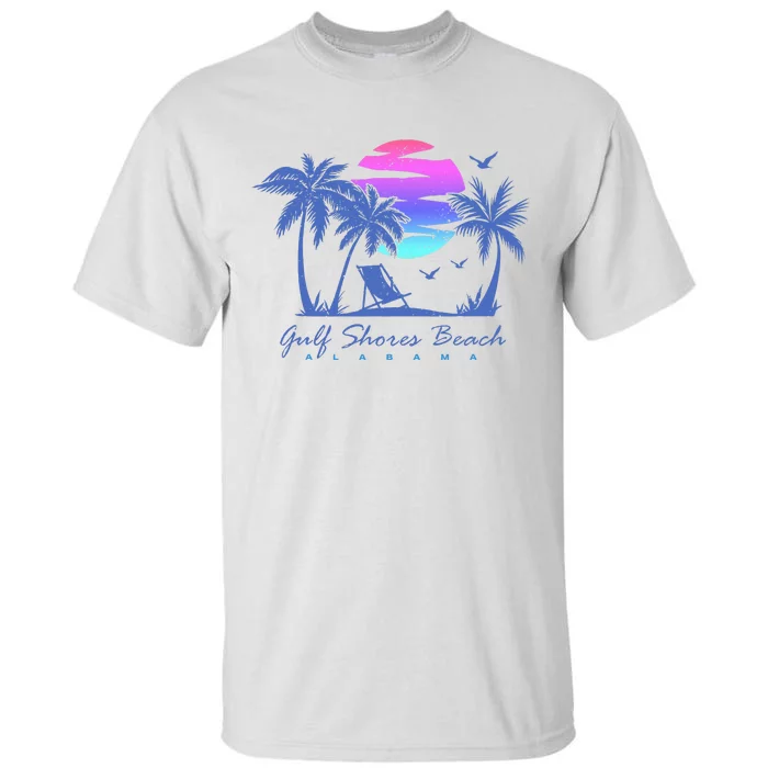 Gulf Shores Beach Alabama Spring Break Vacation Trip Vintage Tall T-Shirt