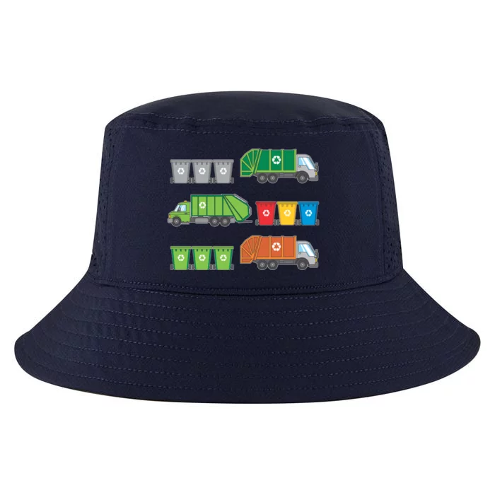 Garbage Segregation Bin Dumpster Garbage Truck Gift Cool Comfort Performance Bucket Hat